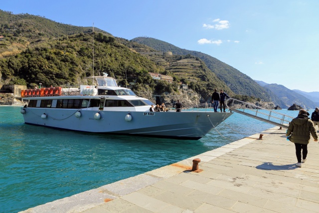 On the boat
